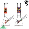 WATER PIPE BEAKER PSYCHEDELIC SWIRL WP12108 1CT